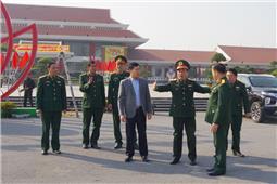Quân khu kiểm tra công tác tuyển quân tại Ban CHQS huyện Thuận Thành